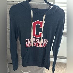 New Era Navy Cleveland Guardians Hoodie